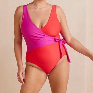Summersalt “Perfect Wrap” one-piece bathing suit *new*